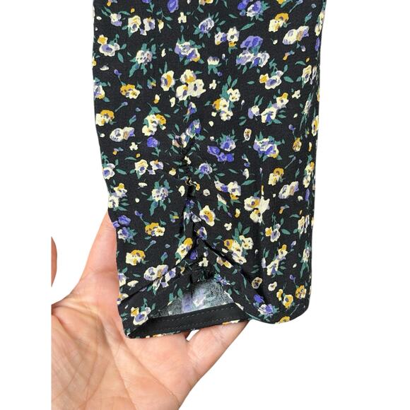 Sezane Themis Midi Dress Women's US 10/EU 42 Liberta Print Ditsy Floral Cottage - Picture 8 of 12